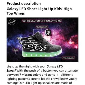 Brand New sneakers LED light up sneakers